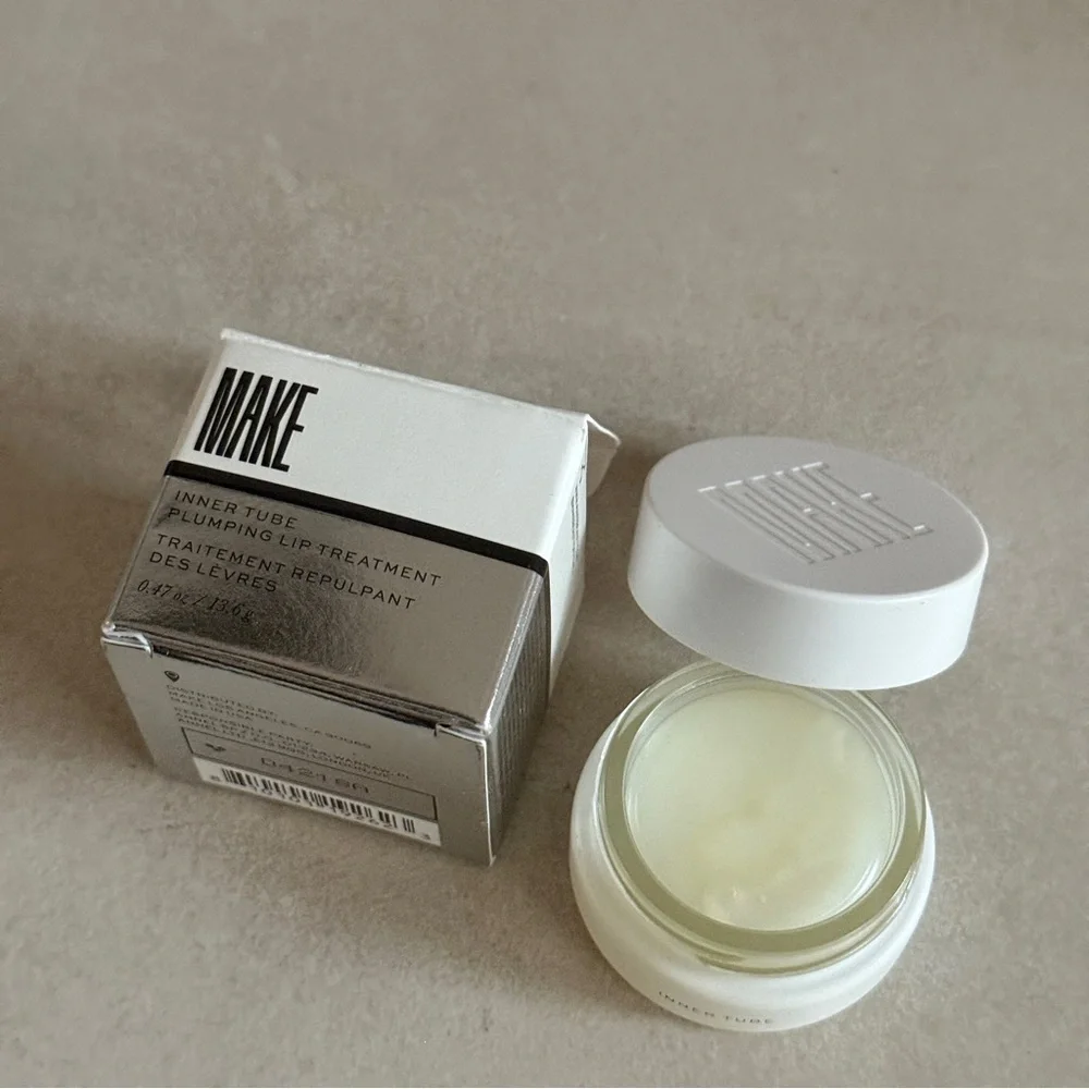 MAKE Beauty Inner Tube Plumping Lip Treatment Clear Hydrating Balm